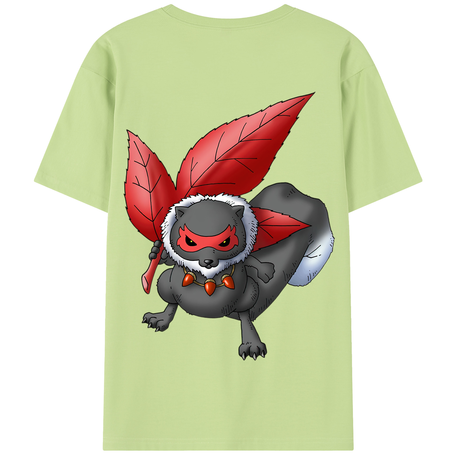 （画像用） ドラゴンクエスト Doragon Kuesuto Dragon Quest 綿100％半袖Tシャツ（背面プリント）